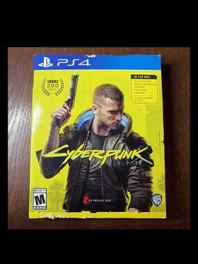 Sony PS4 Cyberpunk 2077 Game Inserts and Art Included